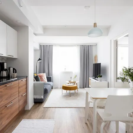 Stylish Flat In Trendy Kallio Helsinki Esterno foto